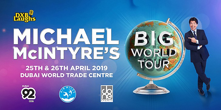 MICHAEL MCINTYRE'S BIG WORLD TOUR