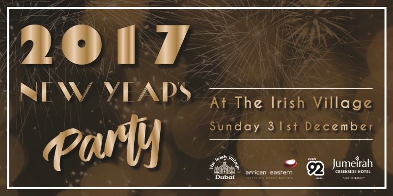 NEW YEAR'S EVE PARTY AT THE IRISH VILLAGE