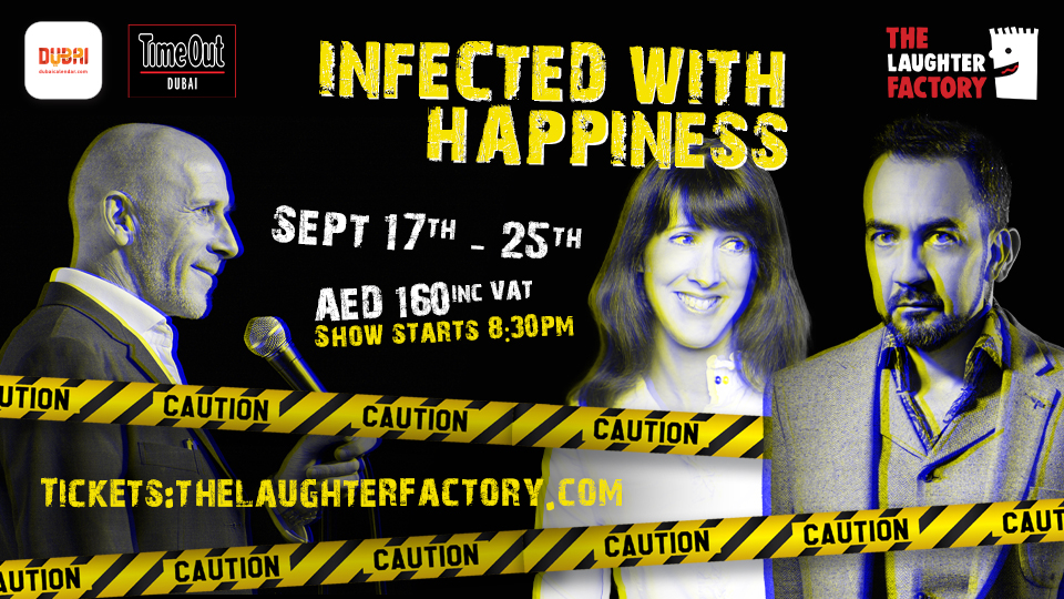 The Laughter Factory’s ‘Infected with Happiness’ tour