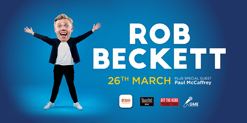 ROB BECKETT Live in Dubai - RESCHEDULED