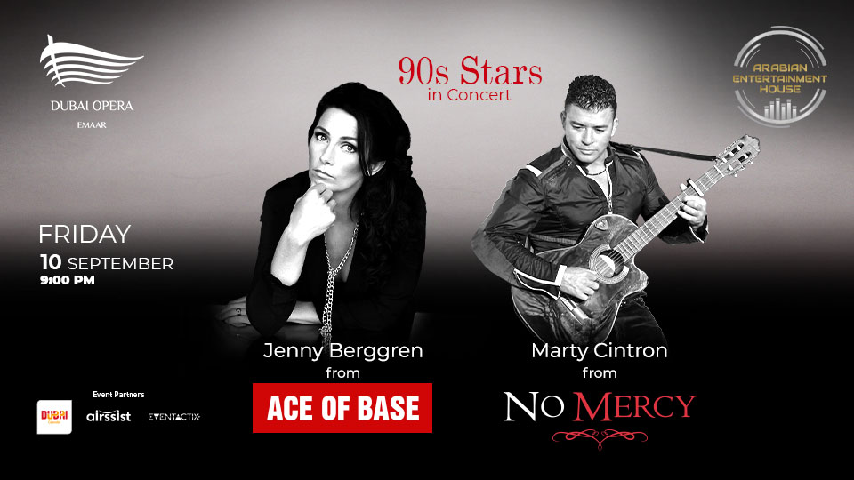 90s Stars in Concert - Jenny Berggren from Ace of Base & Marty Cintron from No Mercy